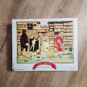 New York Puzzle Company Dream World The Library 1,000 Piece Puzzle